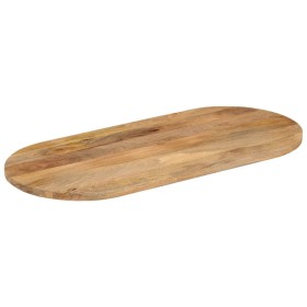 vidaXL Tischplatte 80x40x3,8 cm Oval Massivholz Mango