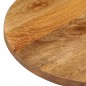 vidaXL Tischplatte 110x50x2,5 cm Oval Massivholz Mango vidaXL Tischplatte 110x50x2,5 cm Oval Massivholz Mango