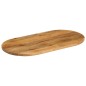 vidaXL Tischplatte 110x40x2,5 cm Oval Massivholz Mango vidaXL Tischplatte 110x40x2,5 cm Oval Massivholz Mango