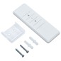 Automatische Markise mit LED & Windsensor 500x350 Orange/Braun Automatische Markise mit LED & Windsensor 500x350 Orange/Braun