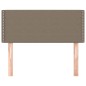 vidaXL Kopfteil Taupe 80x5x78/88 cm Stoff vidaXL Kopfteil Taupe 80x5x78/88 cm Stoff