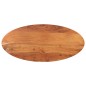 vidaXL Tischplatte 140x60x3,8 cm Oval Massivholz Akazie vidaXL Tischplatte 140x60x3,8 cm Oval Massivholz Akazie