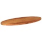 vidaXL Tischplatte 140x60x3,8 cm Oval Massivholz Akazie vidaXL Tischplatte 140x60x3,8 cm Oval Massivholz Akazie