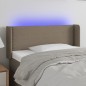 vidaXL LED Kopfteil Taupe 83x16x78/88 cm Stoff vidaXL LED Kopfteil Taupe 83x16x78/88 cm Stoff