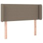 vidaXL LED Kopfteil Taupe 83x16x78/88 cm Stoff vidaXL LED Kopfteil Taupe 83x16x78/88 cm Stoff