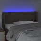 vidaXL LED Kopfteil Taupe 83x16x78/88 cm Stoff vidaXL LED Kopfteil Taupe 83x16x78/88 cm Stoff