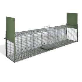 vidaXL Lebendfalle mit 2 Türen 150 x 30 x 30 cm 