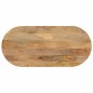 vidaXL Tischplatte 140x50x2,5 cm Oval Massivholz Mango vidaXL Tischplatte 140x50x2,5 cm Oval Massivholz Mango