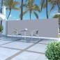 vidaXL Ausziehbare Seitenmarkise 160x500 cm Grau vidaXL Ausziehbare Seitenmarkise 160x500 cm Grau
