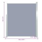 vidaXL Ausziehbare Seitenmarkise 160x500 cm Grau vidaXL Ausziehbare Seitenmarkise 160x500 cm Grau