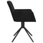 vidaXL Esszimmerstühle 2 Stk. Drehbar Schwarz Samt vidaXL Esszimmerstühle 2 Stk. Drehbar Schwarz Samt