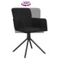 vidaXL Esszimmerstühle 2 Stk. Drehbar Schwarz Samt vidaXL Esszimmerstühle 2 Stk. Drehbar Schwarz Samt