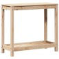 vidaXL Pflanztisch mit Ablage 82,5x35x75 cm Massivholz Kiefer vidaXL Pflanztisch mit Ablage 82,5x35x75 cm Massivholz Kiefer