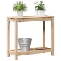 vidaXL Pflanztisch mit Ablage 82,5x35x75 cm Massivholz Kiefer vidaXL Pflanztisch mit Ablage 82,5x35x75 cm Massivholz Kiefer