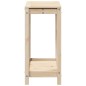 vidaXL Pflanztisch mit Ablage 82,5x35x75 cm Massivholz Kiefer vidaXL Pflanztisch mit Ablage 82,5x35x75 cm Massivholz Kiefer