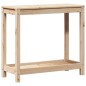 vidaXL Pflanztisch mit Ablage 82,5x35x75 cm Massivholz Kiefer vidaXL Pflanztisch mit Ablage 82,5x35x75 cm Massivholz Kiefer