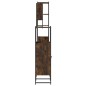 vidaXL 4-tlg. Badmöbel-Set Räuchereiche Holzwerkstoff vidaXL 4-tlg. Badmöbel-Set Räuchereiche Holzwerkstoff