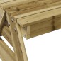 vidaXL Picknicktisch für Kinder 88x97x52 cm Imprägniertes Kiefernholz vidaXL Picknicktisch für Kinder 88x97x52 cm Imprägniertes Kiefernholz