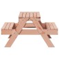 vidaXL Picknicktisch für Kinder 88x97x52 cm Massivholz Douglasie vidaXL Picknicktisch für Kinder 88x97x52 cm Massivholz Douglasie