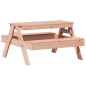vidaXL Picknicktisch für Kinder 88x97x52 cm Massivholz Douglasie vidaXL Picknicktisch für Kinder 88x97x52 cm Massivholz Douglasie