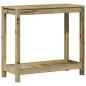 vidaXL Pflanztisch mit Ablage 82,5x35x75 cm Imprägniertes Kiefernholz vidaXL Pflanztisch mit Ablage 82,5x35x75 cm Imprägniertes Kiefernholz