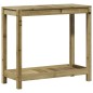 vidaXL Pflanztisch mit Ablage 82,5x35x75 cm Imprägniertes Kiefernholz vidaXL Pflanztisch mit Ablage 82,5x35x75 cm Imprägniertes Kiefernholz