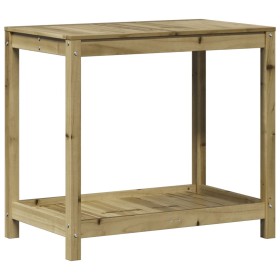 vidaXL Pflanztisch mit Ablage 82,5x50x75 cm Imprägniertes Kiefernholz