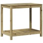 vidaXL Pflanztisch mit Ablage 82,5x50x75 cm Imprägniertes Kiefernholz vidaXL Pflanztisch mit Ablage 82,5x50x75 cm Imprägniertes Kiefernholz