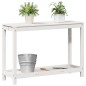 vidaXL Pflanztisch mit Ablage Weiß 108x35x75 cm Massivholz Kiefer vidaXL Pflanztisch mit Ablage Weiß 108x35x75 cm Massivholz Kiefer