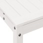 vidaXL Pflanztisch mit Ablage Weiß 108x35x75 cm Massivholz Kiefer vidaXL Pflanztisch mit Ablage Weiß 108x35x75 cm Massivholz Kiefer