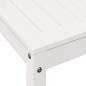 vidaXL Pflanztisch mit Ablage Weiß 82,5x50x75 cm Massivholz Kiefer vidaXL Pflanztisch mit Ablage Weiß 82,5x50x75 cm Massivholz Kiefer