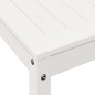 vidaXL Pflanztisch mit Ablage Weiß 108x50x75 cm Massivholz Kiefer vidaXL Pflanztisch mit Ablage Weiß 108x50x75 cm Massivholz Kiefer