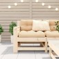 vidaXL Gartensofa mit Armlehne 69x62x70,5 cm Massivholz Kiefer vidaXL Gartensofa mit Armlehne 69x62x70,5 cm Massivholz Kiefer