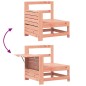 vidaXL Gartensofa mit Armlehne und Beistelltisch Massivholz Douglasie vidaXL Gartensofa mit Armlehne und Beistelltisch Massivholz Douglasie
