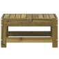 vidaXL Gartenhocker 62x30x32 cm Kiefernholz Imprägniert vidaXL Gartenhocker 62x30x32 cm Kiefernholz Imprägniert