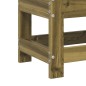 vidaXL Gartenhocker 62x30x32 cm Kiefernholz Imprägniert vidaXL Gartenhocker 62x30x32 cm Kiefernholz Imprägniert