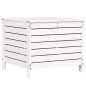 vidaXL Gartenhocker Weiß 62x63,5x53,5 cm Massivholz Kiefer vidaXL Gartenhocker Weiß 62x63,5x53,5 cm Massivholz Kiefer