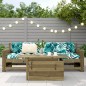 vidaXL Gartentisch 100x50x75 cm Kiefernholz Imprägniert vidaXL Gartentisch 100x50x75 cm Kiefernholz Imprägniert