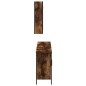 vidaXL 3-tlg. Badmöbel-Set Räuchereiche Holzwerkstoff vidaXL 3-tlg. Badmöbel-Set Räuchereiche Holzwerkstoff