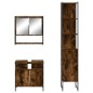 vidaXL 3-tlg. Badmöbel-Set Räuchereiche Holzwerkstoff vidaXL 3-tlg. Badmöbel-Set Räuchereiche Holzwerkstoff
