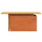vidaXL Gartentisch Wachsbraun 100x50x75 cm Massivholz Kiefer vidaXL Gartentisch Wachsbraun 100x50x75 cm Massivholz Kiefer
