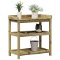 vidaXL Pflanztisch Ablagen 82,5x45x86,5 cm Imprägniertes Kiefernholz vidaXL Pflanztisch Ablagen 82,5x45x86,5 cm Imprägniertes Kiefernholz