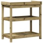 vidaXL Pflanztisch Ablagen 82,5x45x86,5 cm Imprägniertes Kiefernholz vidaXL Pflanztisch Ablagen 82,5x45x86,5 cm Imprägniertes Kiefernholz