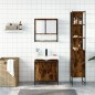 vidaXL 3-tlg. Badmöbel-Set Räuchereiche Holzwerkstoff vidaXL 3-tlg. Badmöbel-Set Räuchereiche Holzwerkstoff