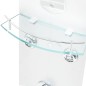 vidaXL Duschpaneel 25×43×120 cm Silbern vidaXL Duschpaneel 25×43×120 cm Silbern