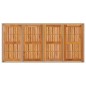vidaXL Gartentisch Beige 190x90x75 cm Poly Rattan Akazienholz vidaXL Gartentisch Beige 190x90x75 cm Poly Rattan Akazienholz