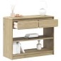 vidaXL Konsolentisch SAUDA Eiche-Optik 89,5x36,5x73 cm Kiefernholz vidaXL Konsolentisch SAUDA Eiche-Optik 89,5x36,5x73 cm Kiefernholz