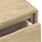 vidaXL Konsolentisch SAUDA Eiche-Optik 89,5x36,5x73 cm Kiefernholz vidaXL Konsolentisch SAUDA Eiche-Optik 89,5x36,5x73 cm Kiefernholz