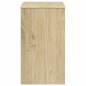 vidaXL Sideboard SAUDA Eiche-Optik 80x43x75,5 cm Kiefernholz vidaXL Sideboard SAUDA Eiche-Optik 80x43x75,5 cm Kiefernholz