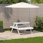 vidaXL Picknicktisch 105x134x75 cm Massivholz Kiefer vidaXL Picknicktisch 105x134x75 cm Massivholz Kiefer
